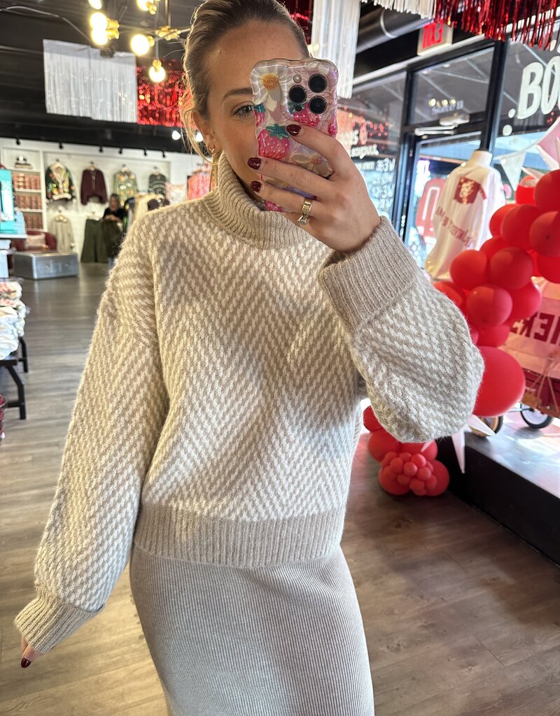 Balkan Funnel Neck Sweater