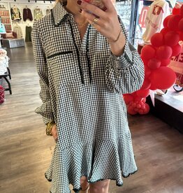 Entro Forest Plaid Dress