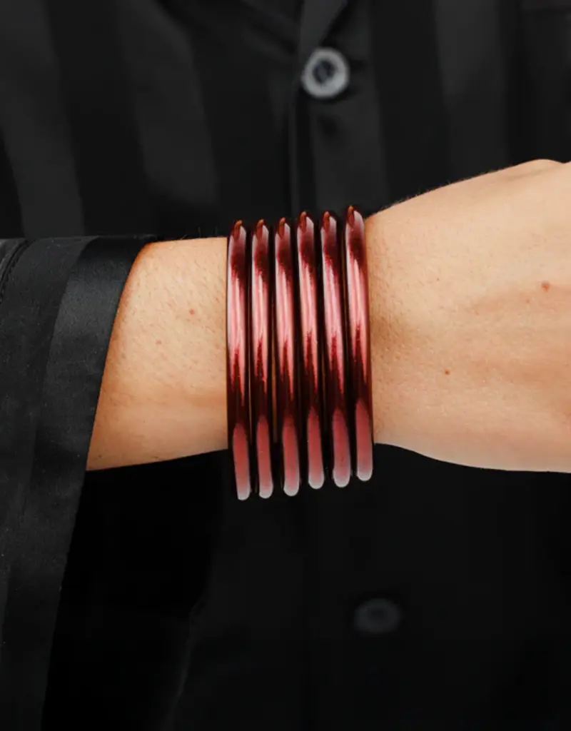 BudhaGirl Merlot Bangles