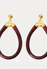 BudhaGirl Merlot Earrings