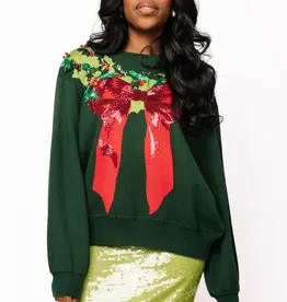 Christmas Wreath QOS Sweater