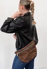 Hair On Hide Leopard Bum Bag