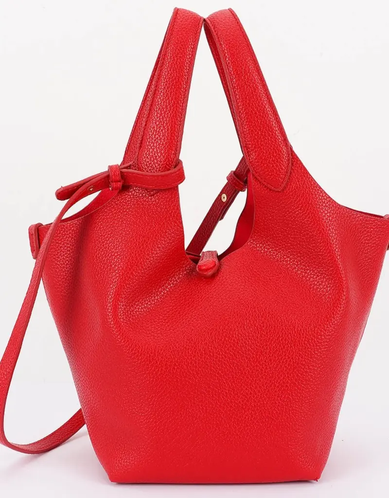 Faux Leather Handbag