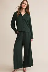 Garland Green Satin Pants