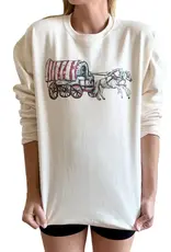 Striped Wagon Sweatshirt