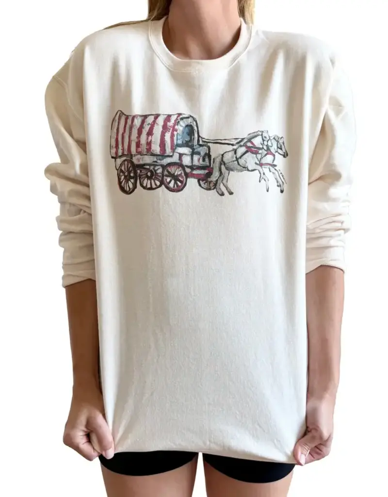 Striped Wagon Sweatshirt
