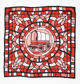 OU Stain Glass Silk Scarf