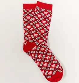 OU Stain Glass Sock