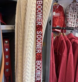 Sequin Boomer Sooner Purse Strap