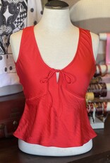 Luana Top Kiss Me Red