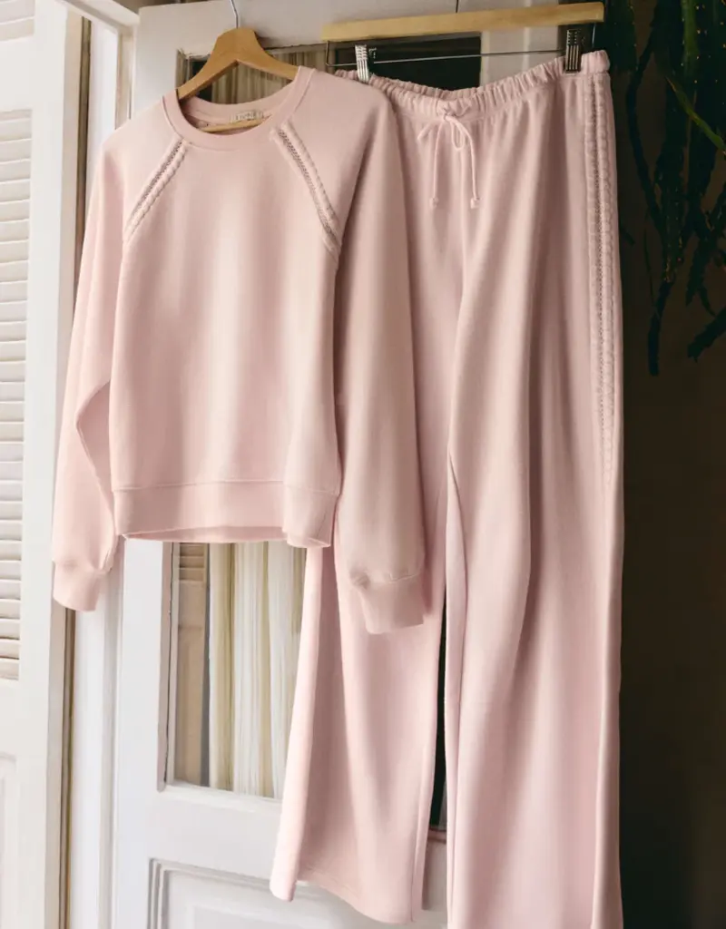 All Around Sweatshirt Washed Pink