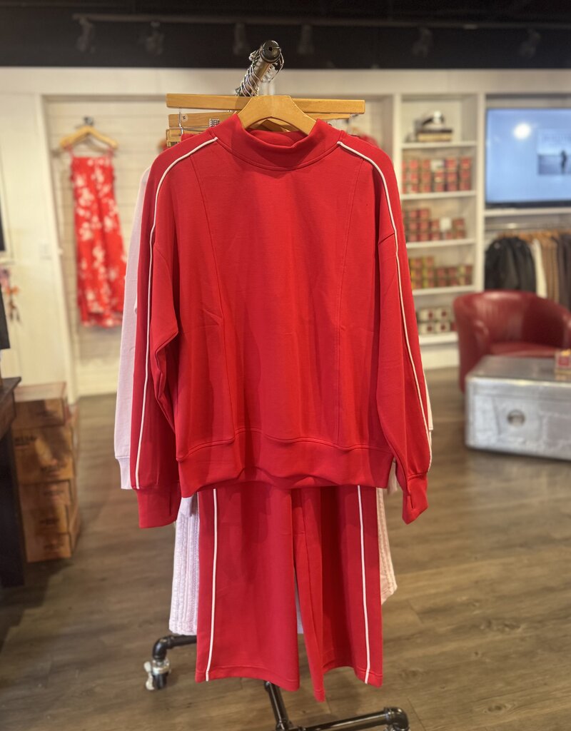 Red and Cream Scuba Set