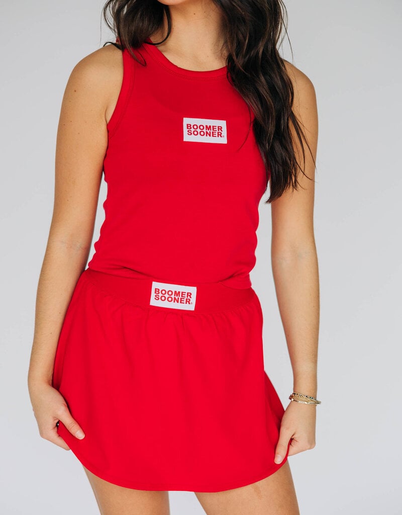 Alli Airy Tank Crimson