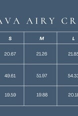 Ava Airy Crewneck Crimson