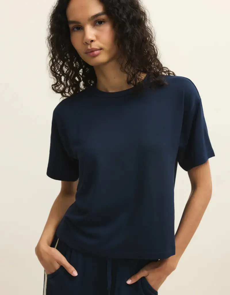 Navy Modal Top