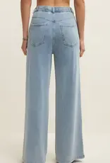 Knit Denim Pants