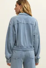 Knit Denim Jacket