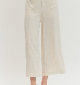 Linen Oatmeal Pants
