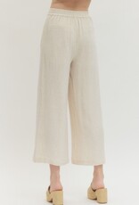 Linen Oatmeal Pants