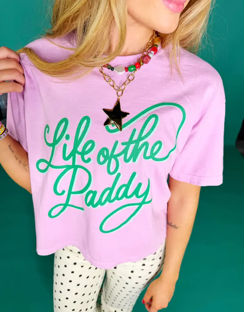 Life of the Paddy Cropped Tee