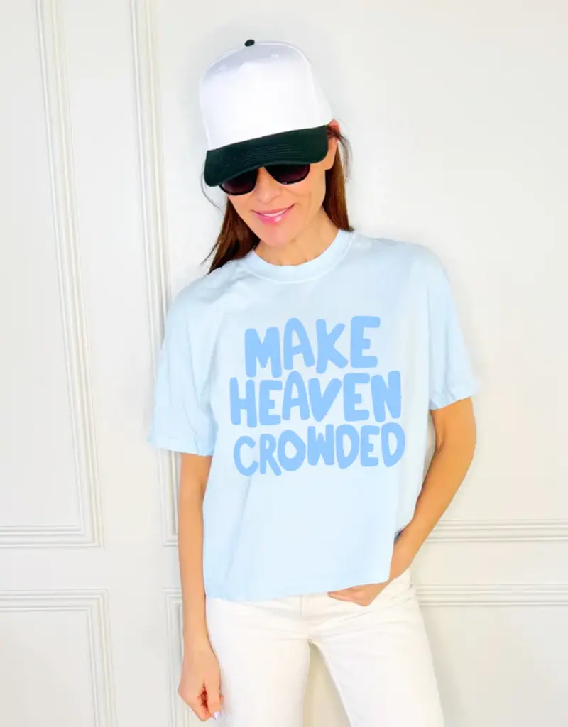 Make Heaven Crowded Cropped Tee