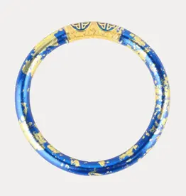 BudhaGirl Koi Blue and Gold Tzubbie All Weather Bangle