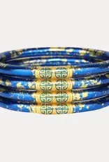 BudhaGirl Koi Blue and Gold All Weather Bangles