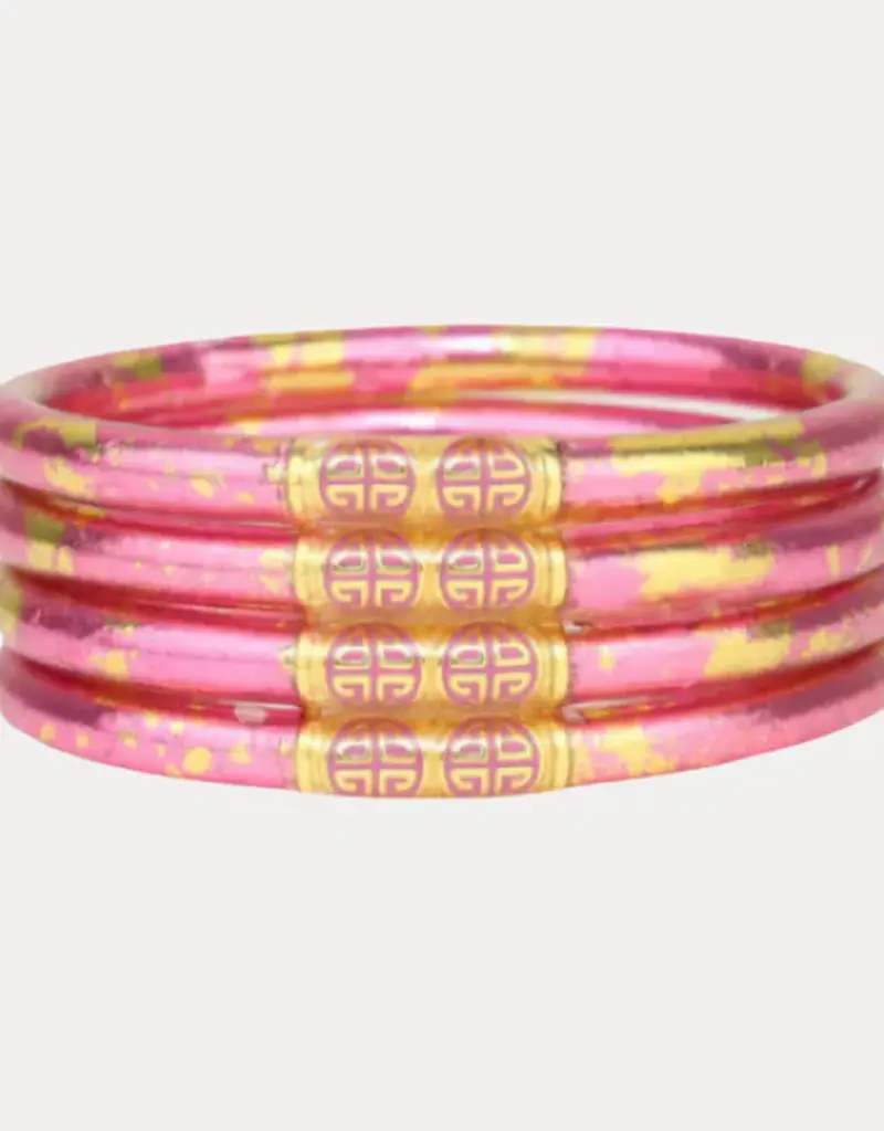 BudhaGirl Koi Pink and Gold All Wather Bangles