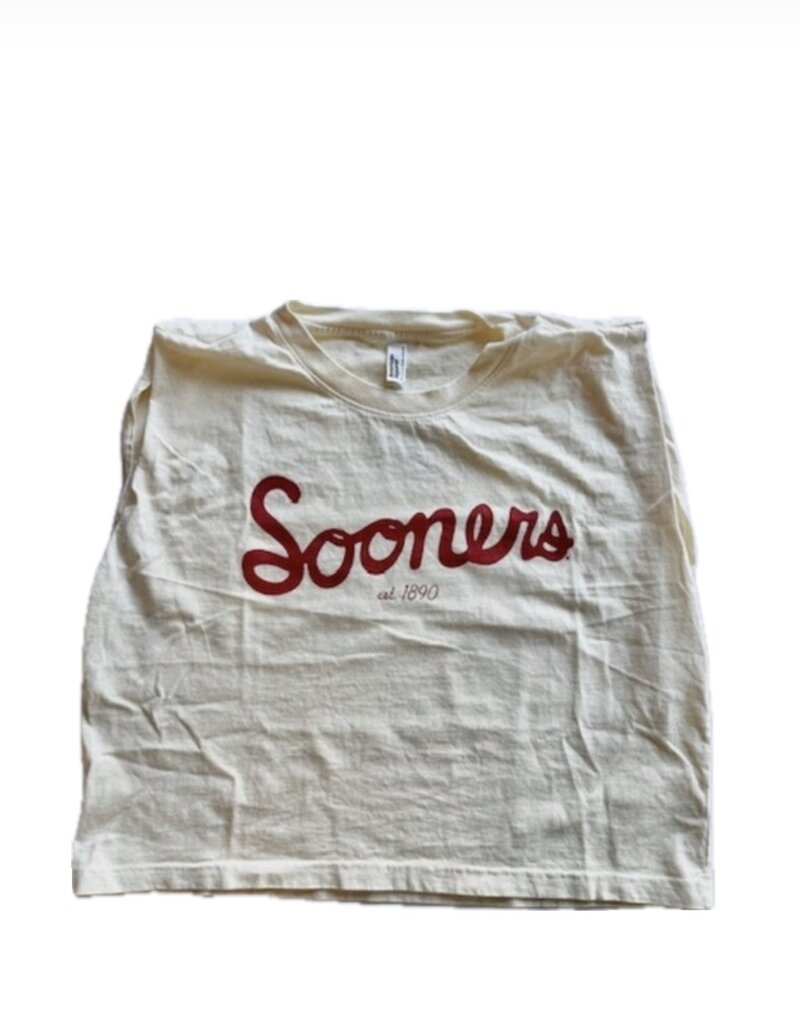 Off White Sooners Muscle Tank