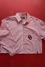 Striped Long Sleeve OU Crop