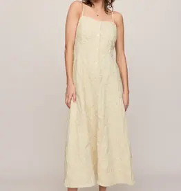 Angel Eyes Textured Midi Dress