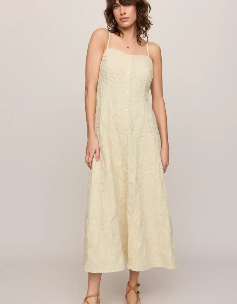 Angel Eyes Textured Midi Dress