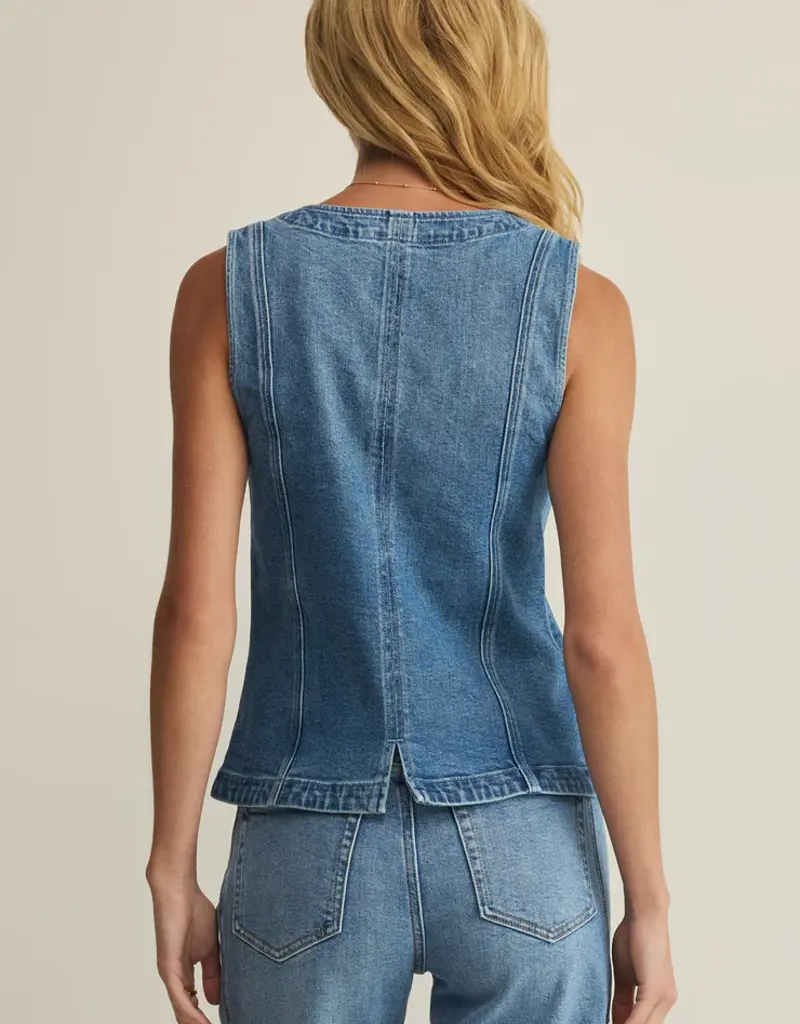 Denim Tank Vest