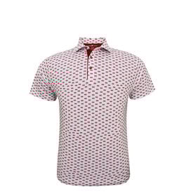 HL White Boomer Sooner Polo