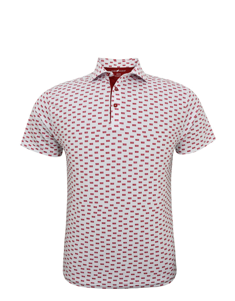 HL White Boomer Sooner Polo