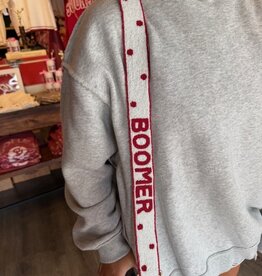 White Boomer Polka Dot Purse Strap