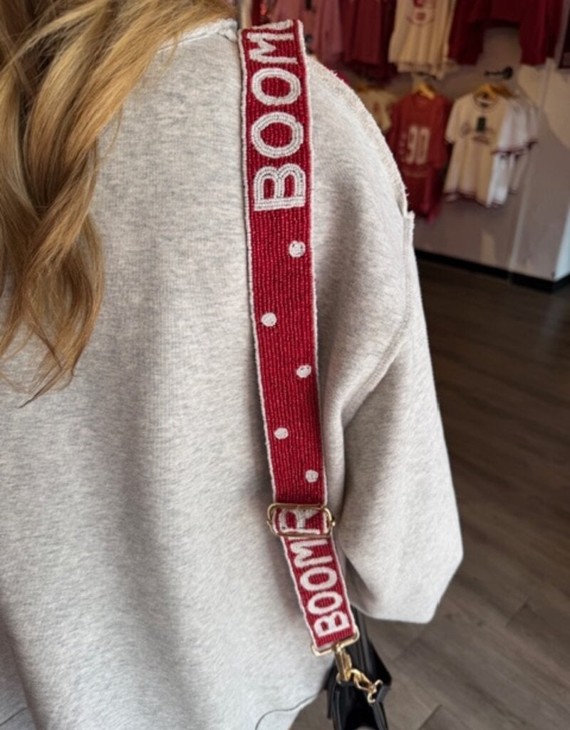 Red Polka Dot Purse Strap