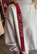 Red Pearl Oklahoma Purse Strap
