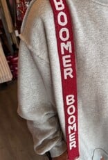 Red Boomer Purse Strap