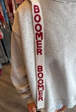 White Boomer Purse Strap