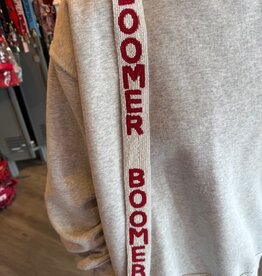 White Boomer Purse Strap