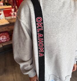 Black Oklahoma Purse Strap