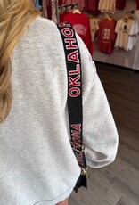Black Oklahoma Purse Strap