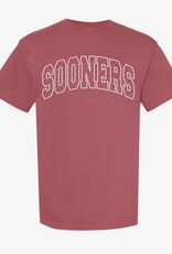 Crimson Polka Dot Puff Tee