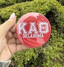 !Theta Polka Dot Button