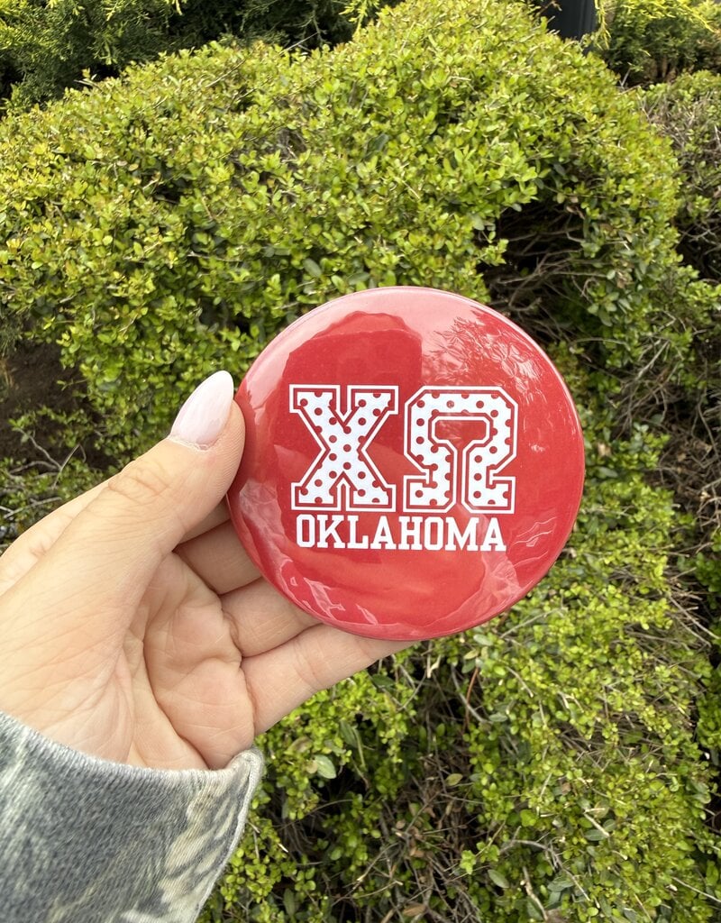 !Chi O Polka Dot Button