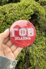 !G Phi Polka Dot Button