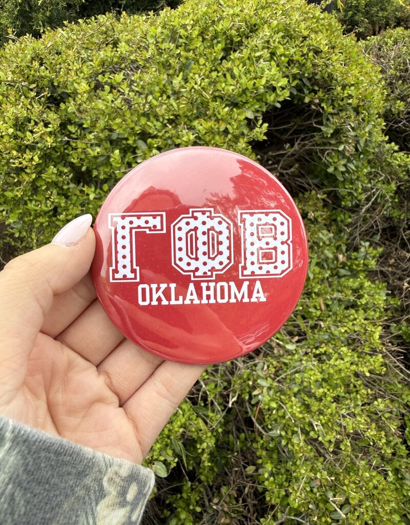 !G Phi Polka Dot Button