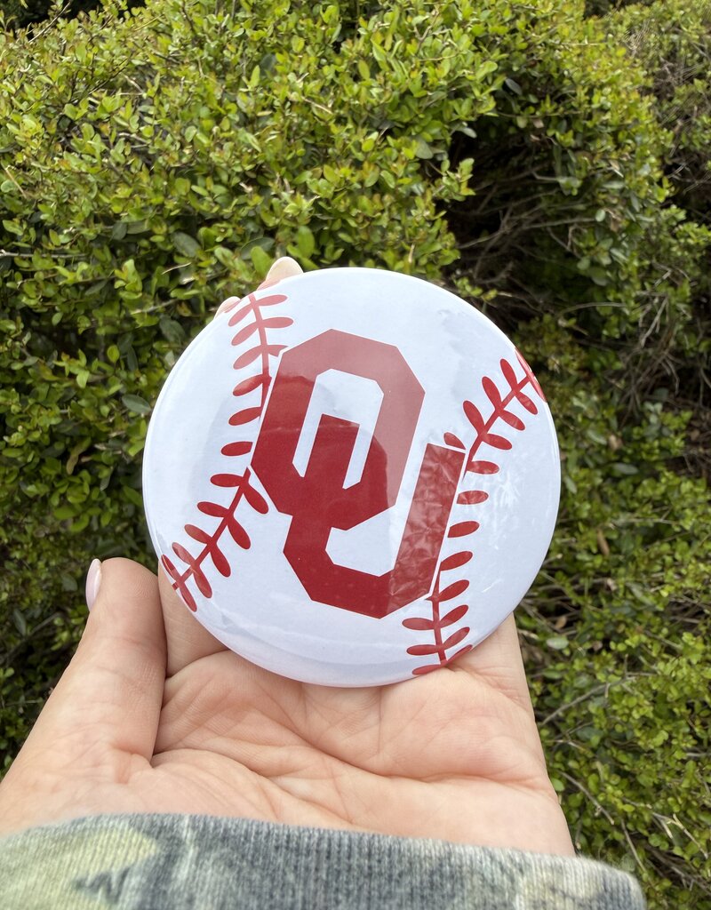!Oklahoma Baseball Button