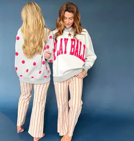 Play Ball Two-Sided Mockneck